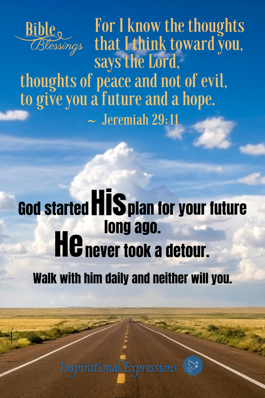 Bible Blessings - Jeremiah 29:11