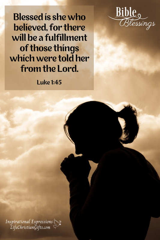 Bible Verse - Luke 1:45