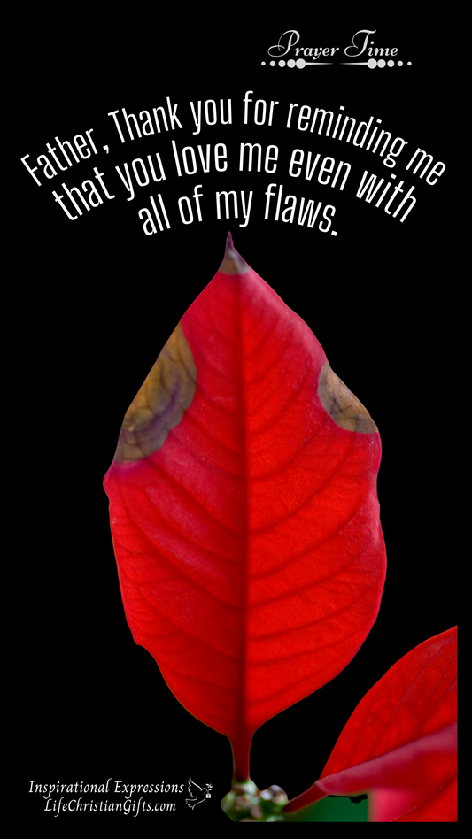 Prayer Time ~ You Love Me With My Flaws