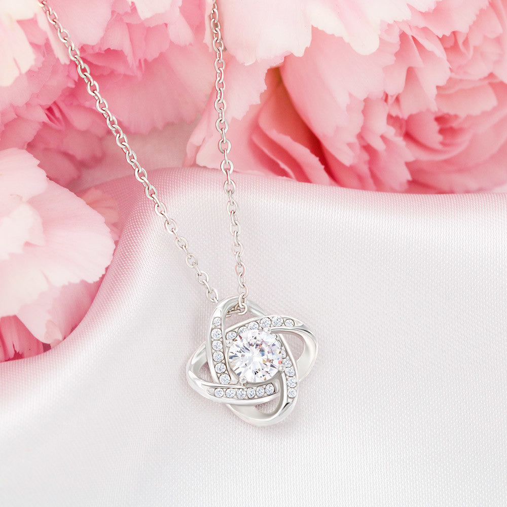 Pastor's Wife Appreciation Card - Love Knot Necklace