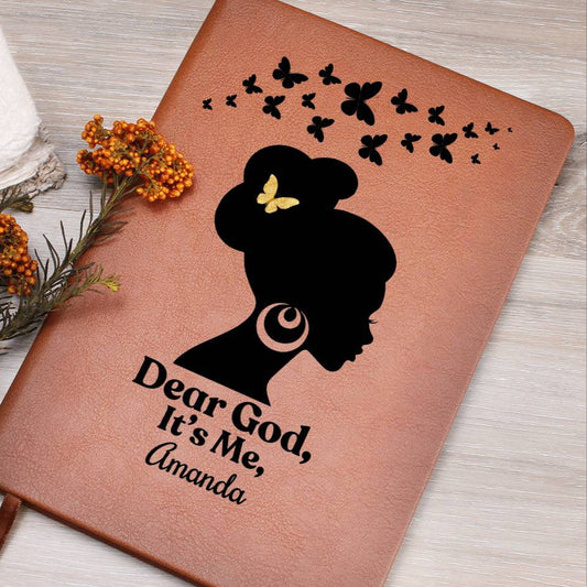 Personalized Prayer Journal For Women - Dear God It's Me
