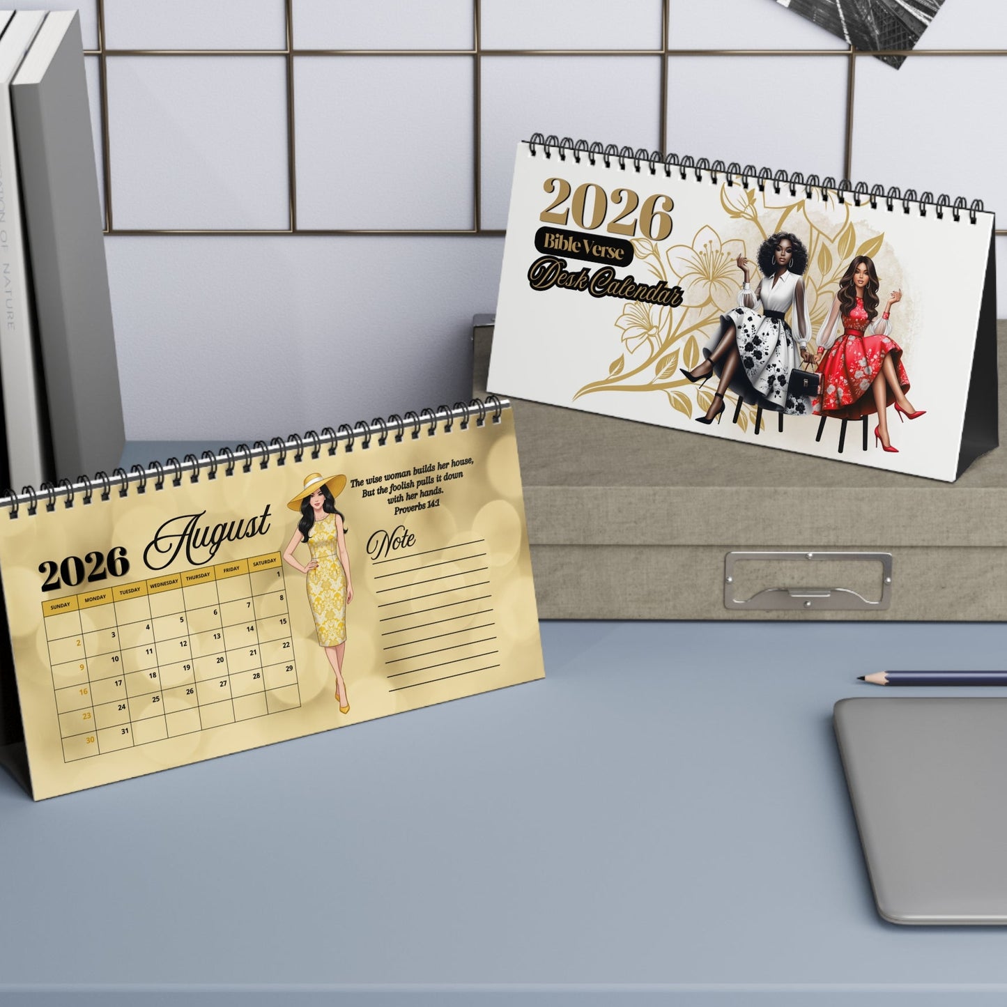 2026 Bible Verse Desk Calendar For Christian Women