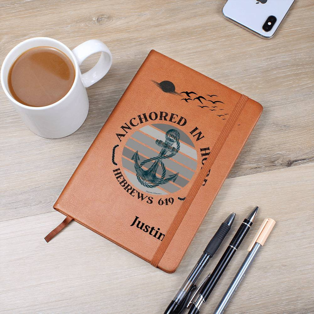 Anchored In Hope Bible Notes Journal For Men