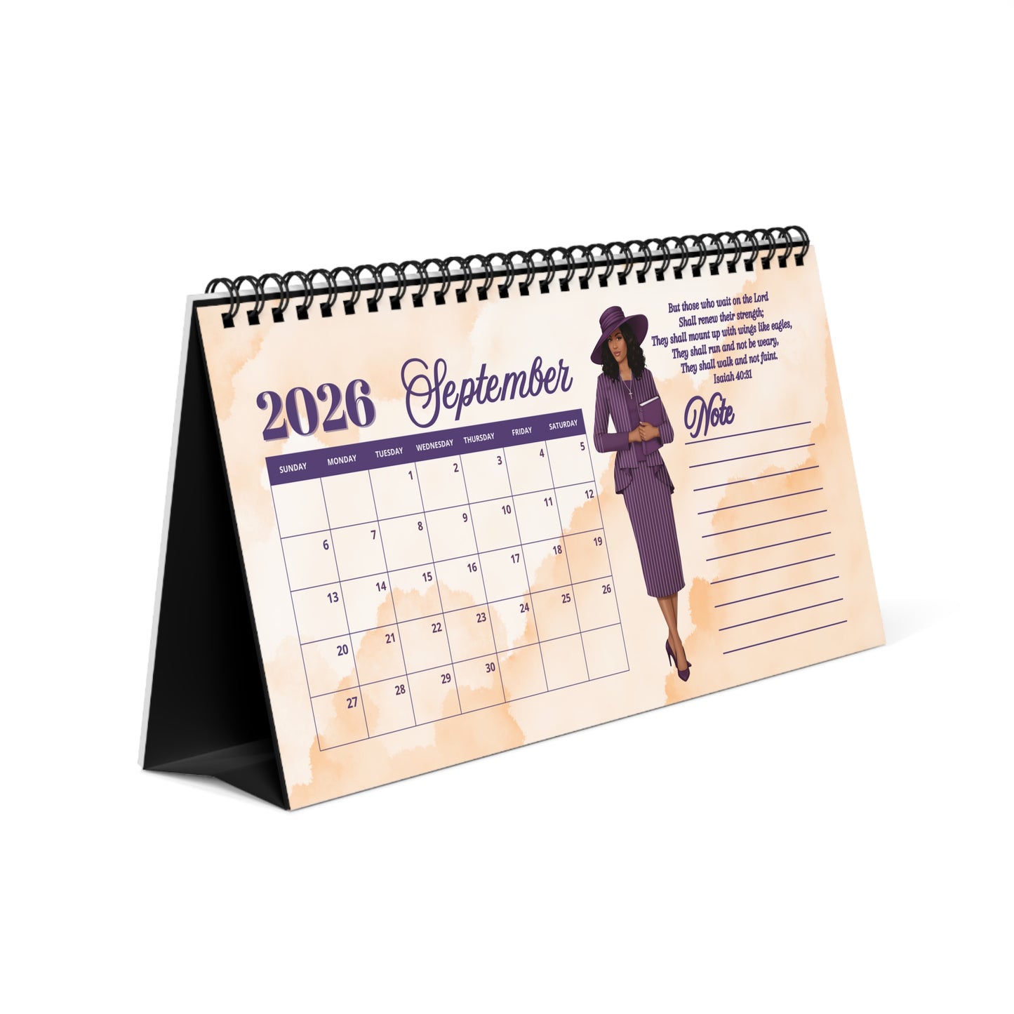 2026 Bible Verse Desk Calendar For Christian Women