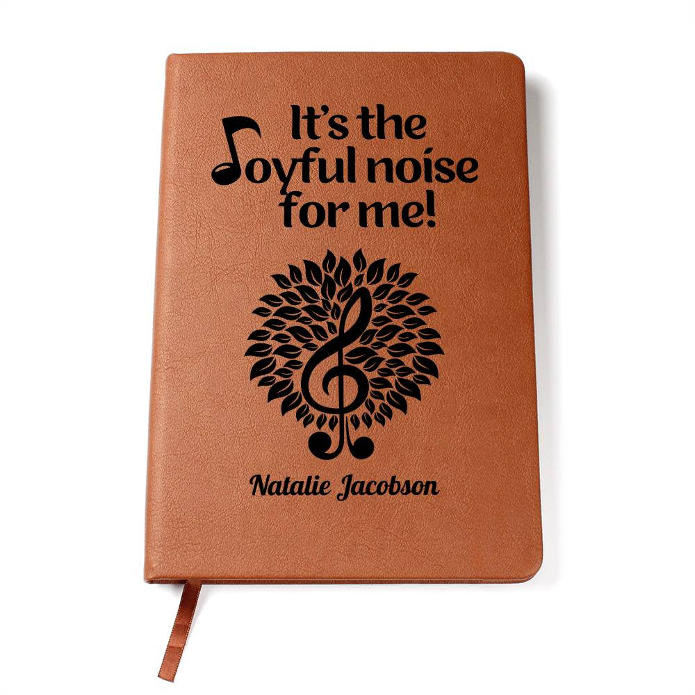 Worship Leader and Choir Member Writing Journal Joyful Noise