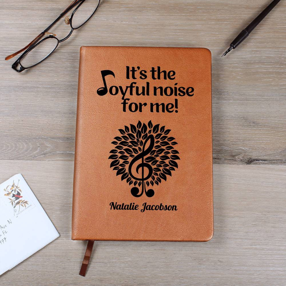 Worship Leader and Choir Member Writing Journal Joyful Noise