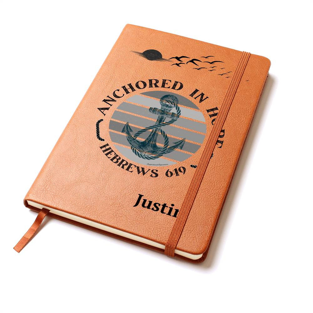 Anchored In Hope Bible Notes Journal For Men