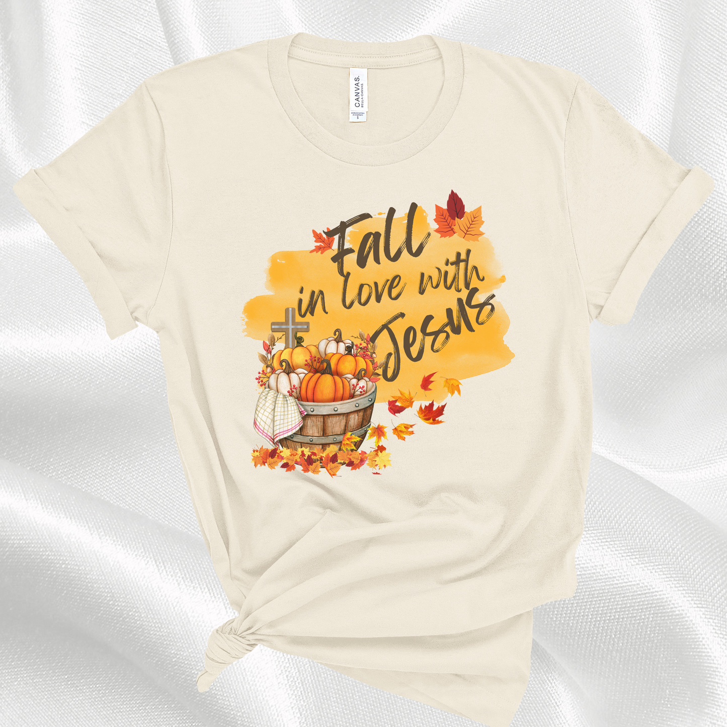 Fall In Love With Jesus Christian Faith T-Shirt