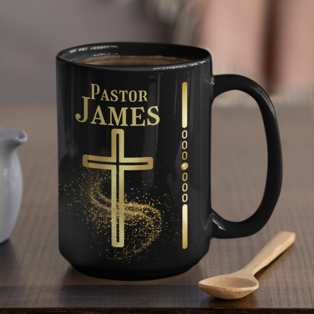 Personalized Pastor Christian Faith Coffee Mug