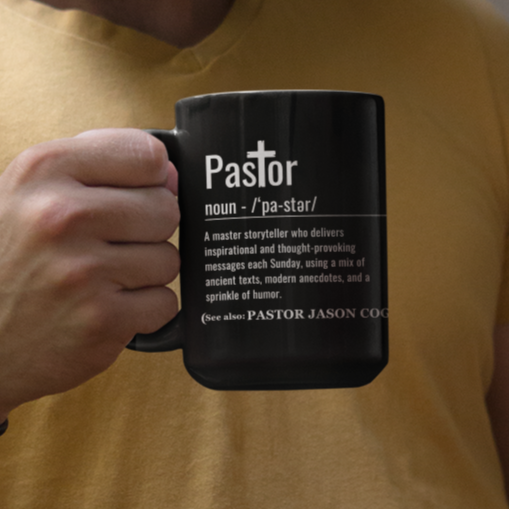 Pastor Appreciation Definition Mug Gift