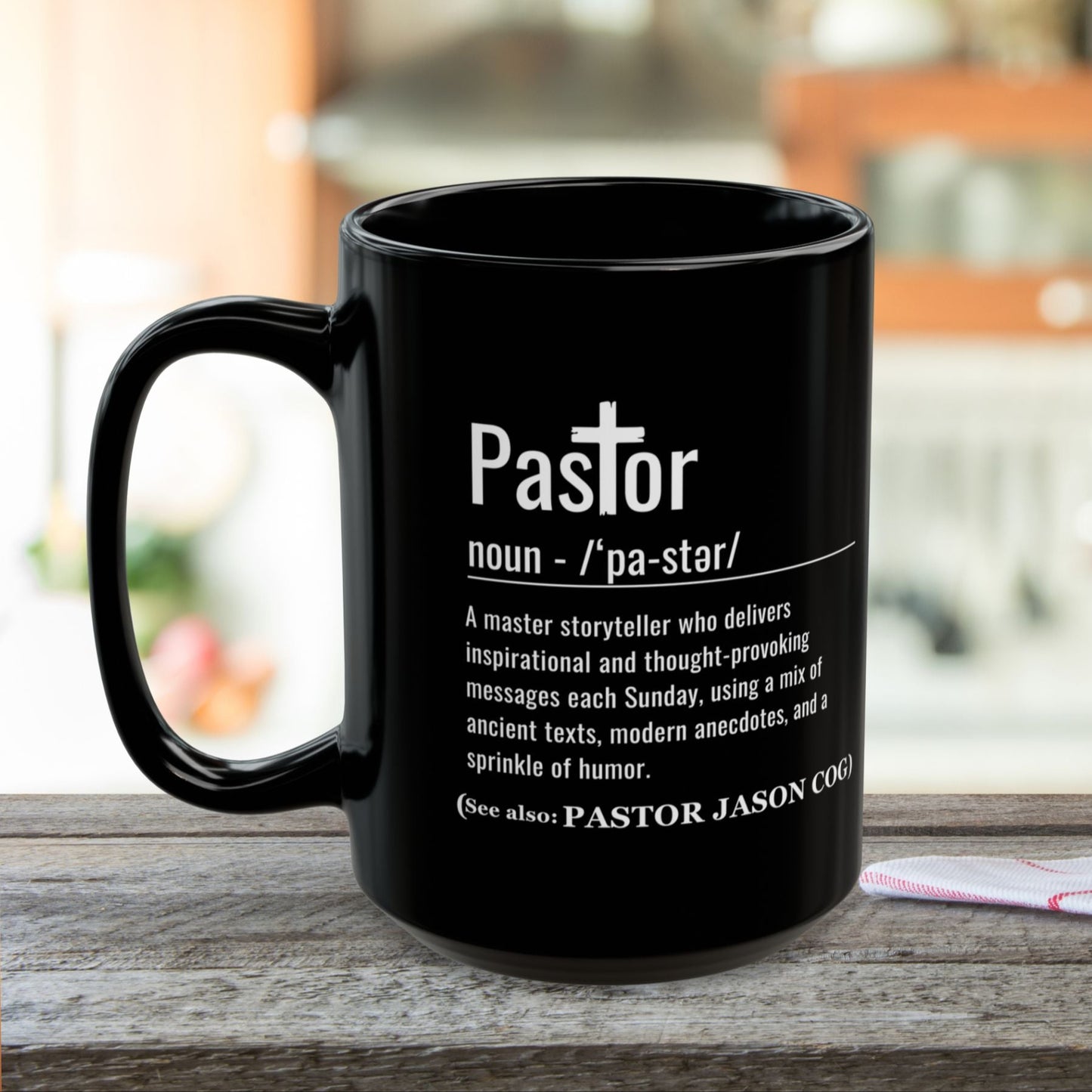 Pastor Appreciation Definition Mug Gift