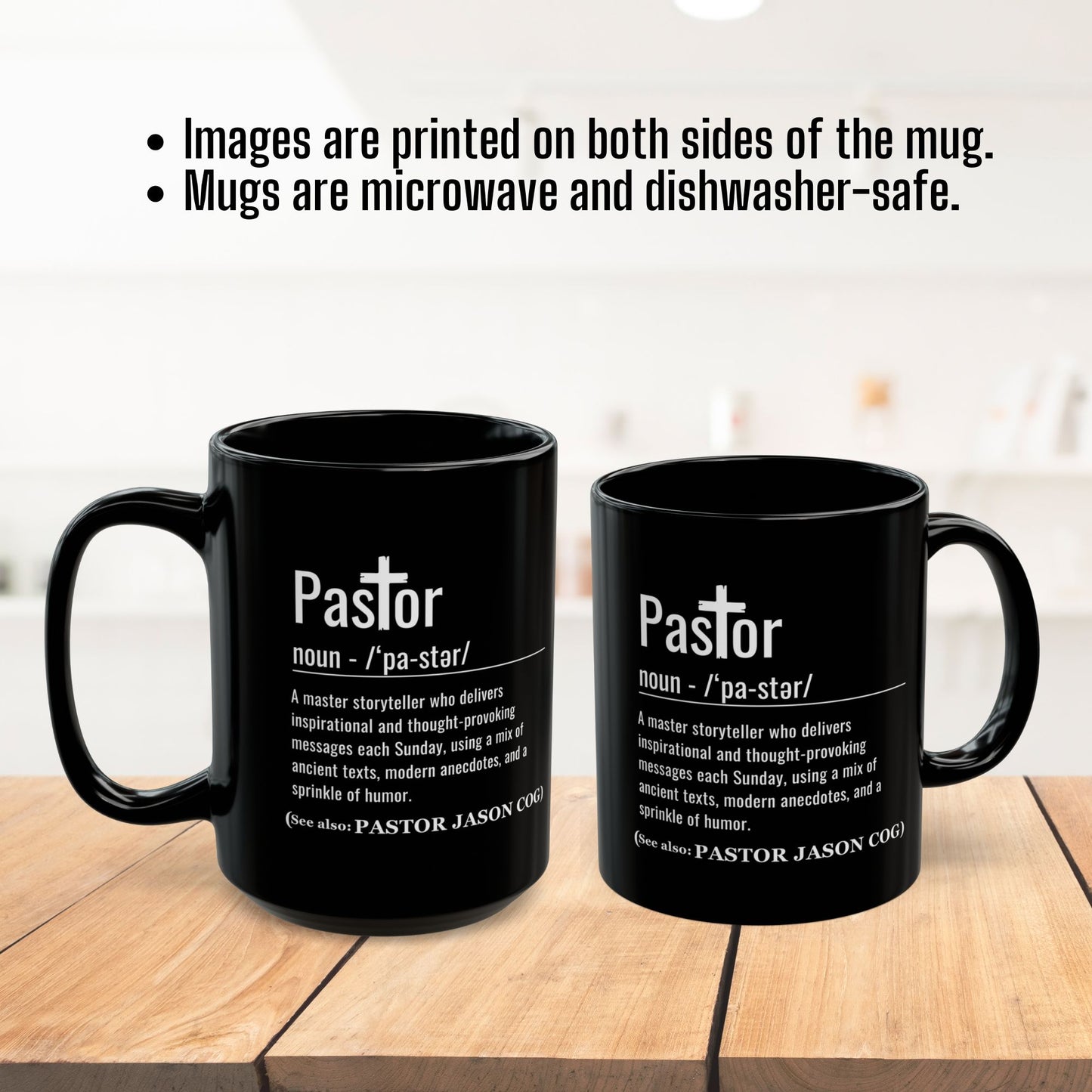 Pastor Appreciation Definition Mug Gift
