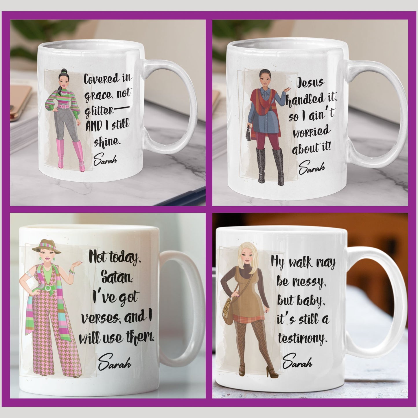 Personalized Sassy Message Christian Lady Mug