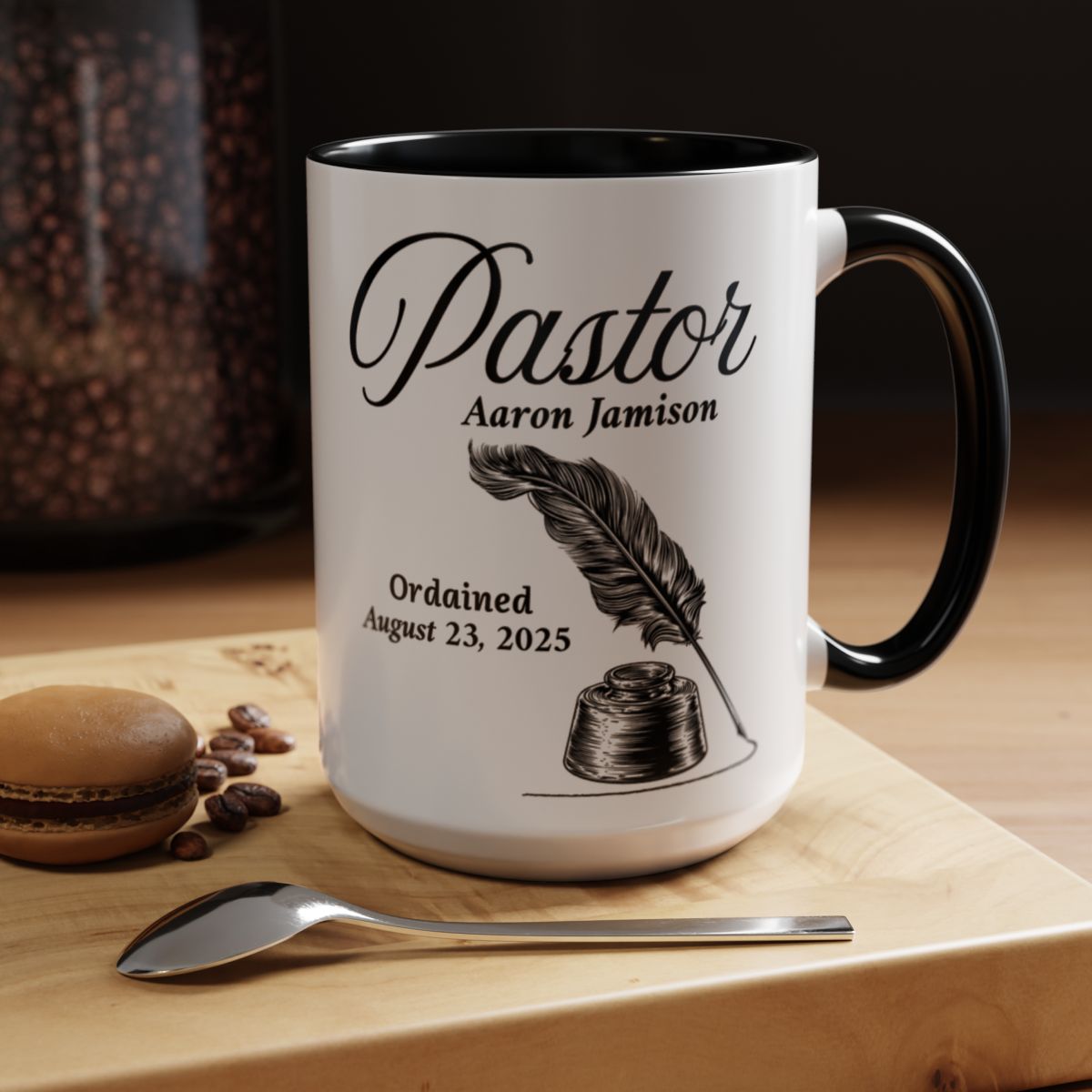 Personalized Pastor Ordination Gift Mug