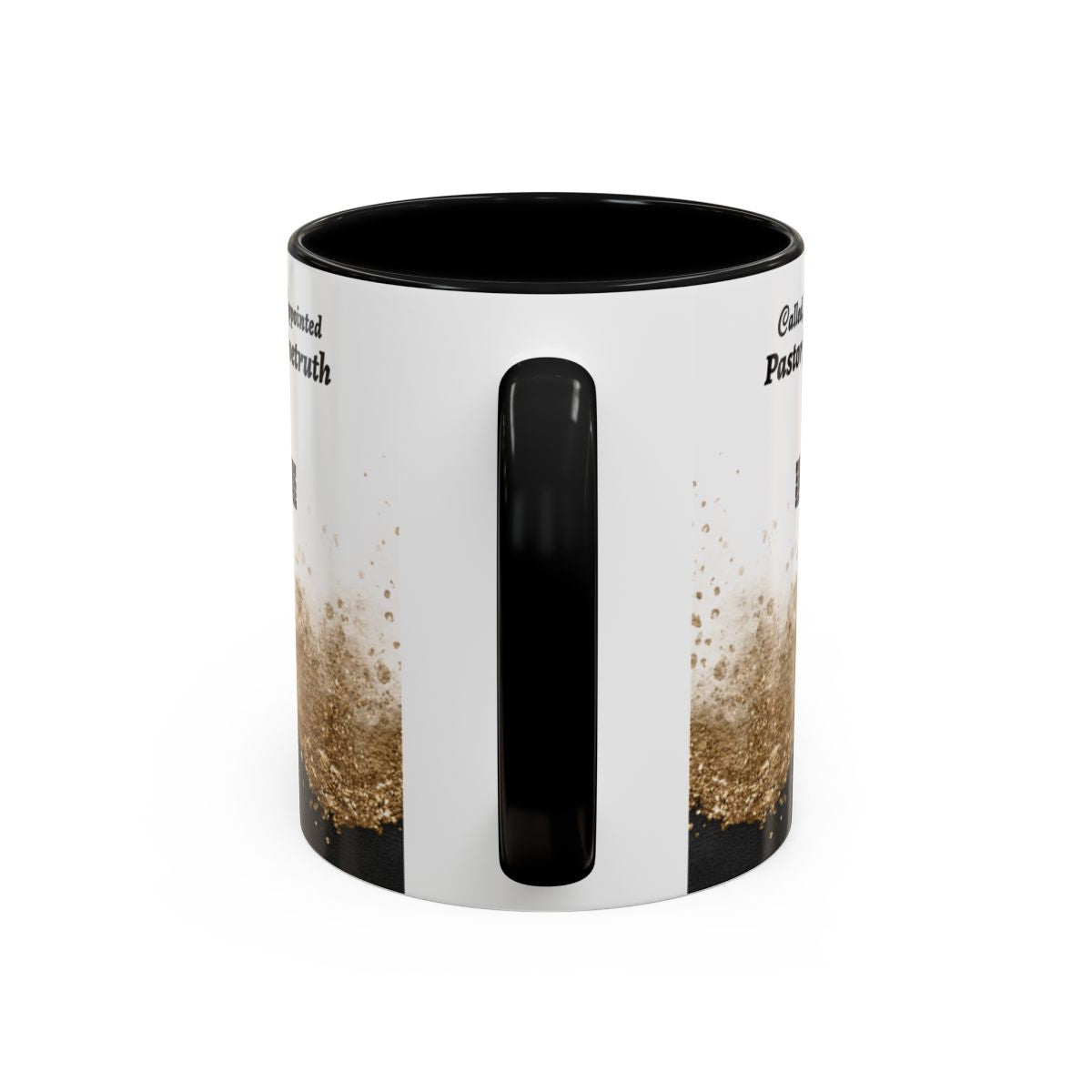 Personalized Pastor Coffee Mug - Mosaic Cross