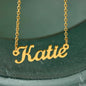 Custom Name Necklace And Bible Verse 1 Corinthians 16:14 Message Card