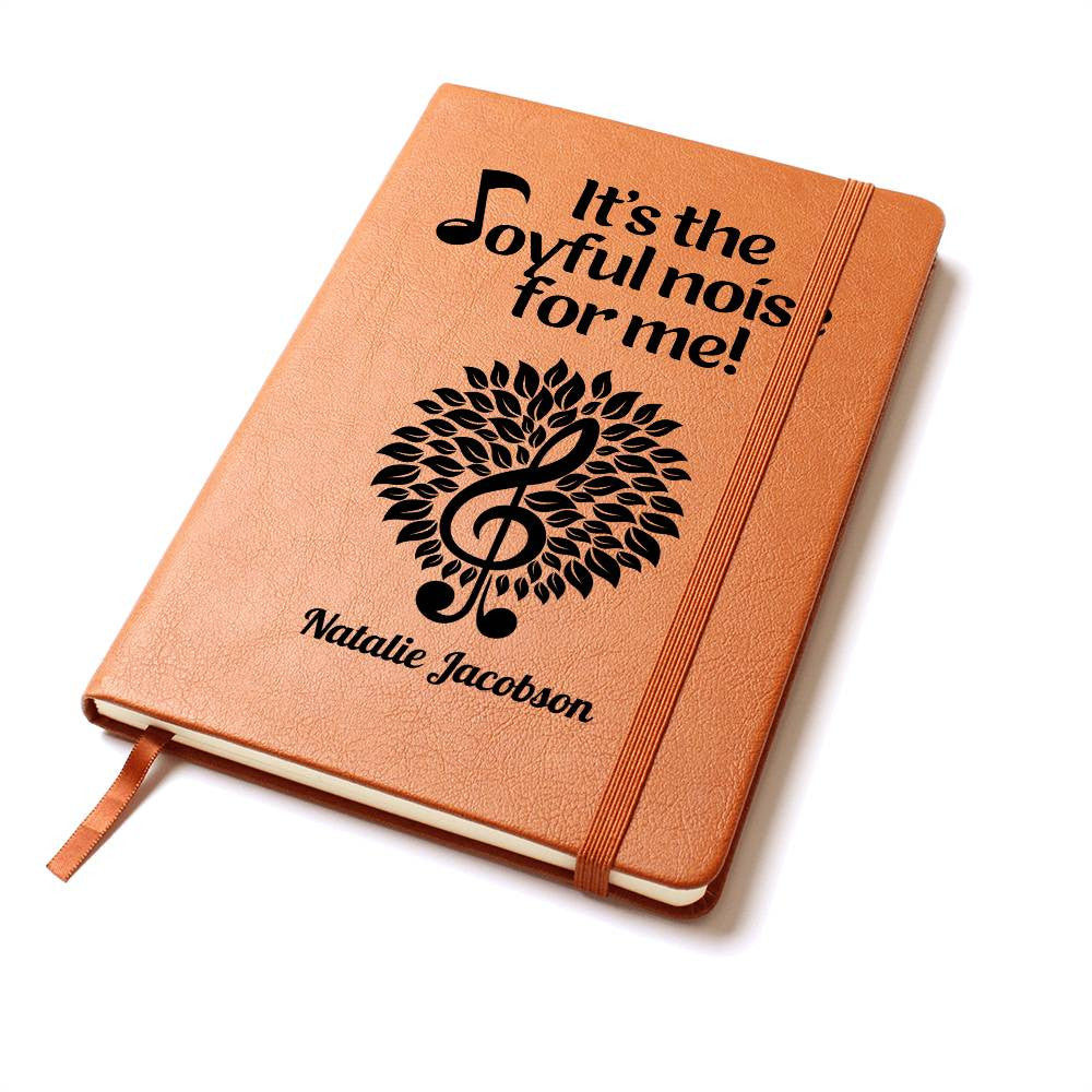 Worship Leader and Choir Member Writing Journal Joyful Noise