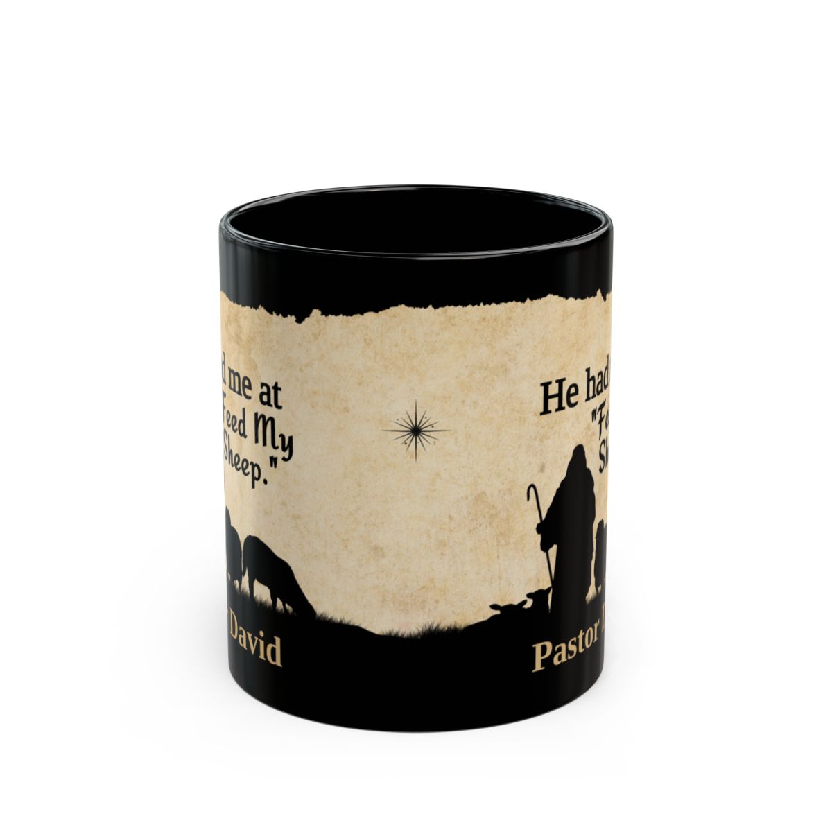 Pastor Appreciation Gift Mug - Feed My Sheep