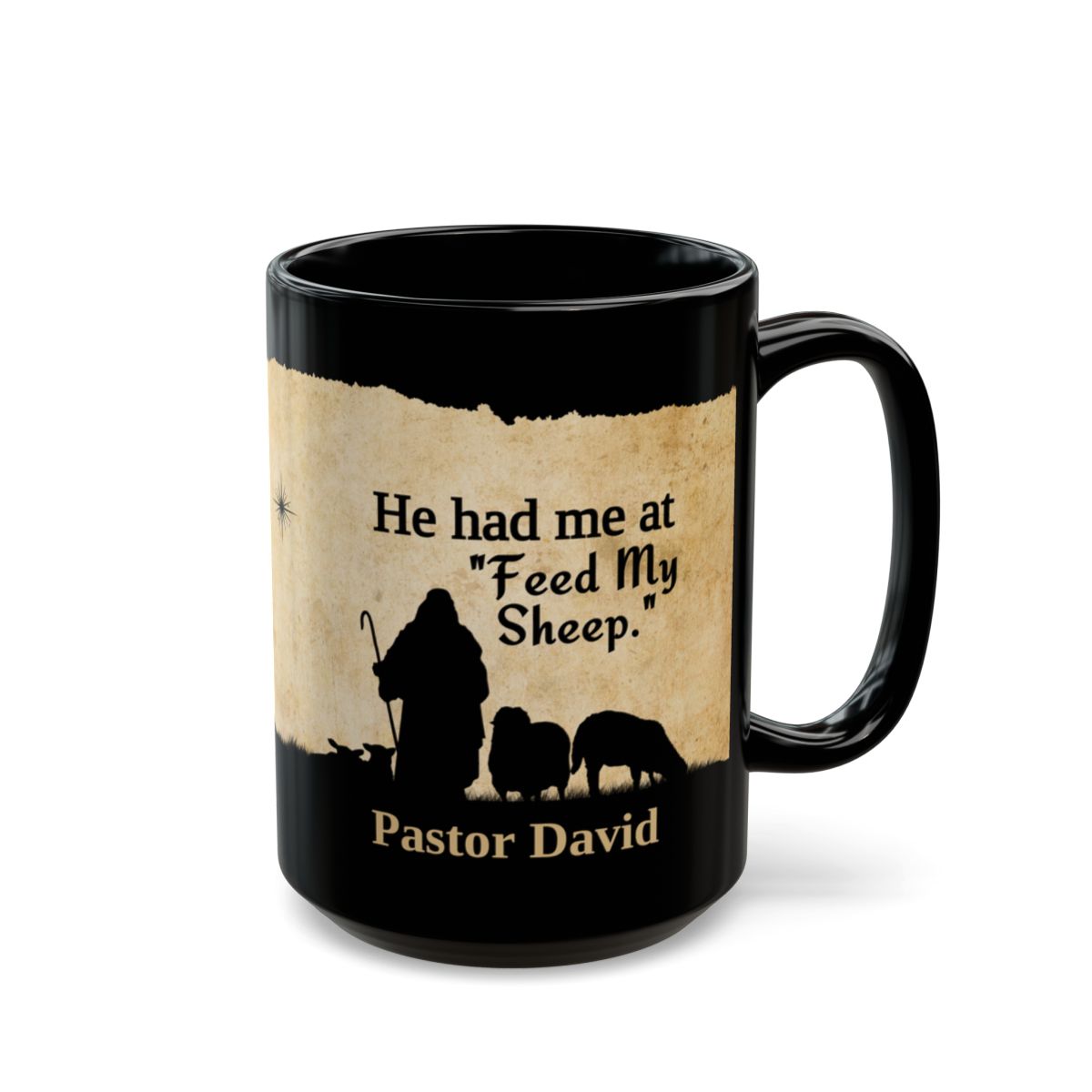 Pastor Appreciation Gift Mug - Feed My Sheep