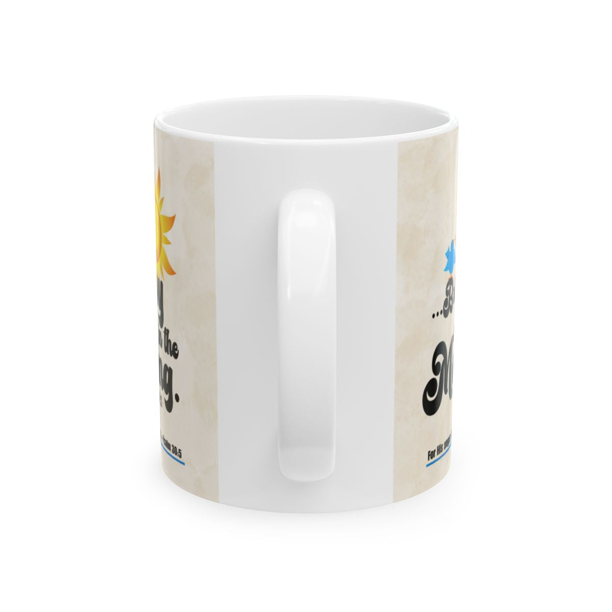 Personalized Bible Verse Mug - Joy Comes In The Morning