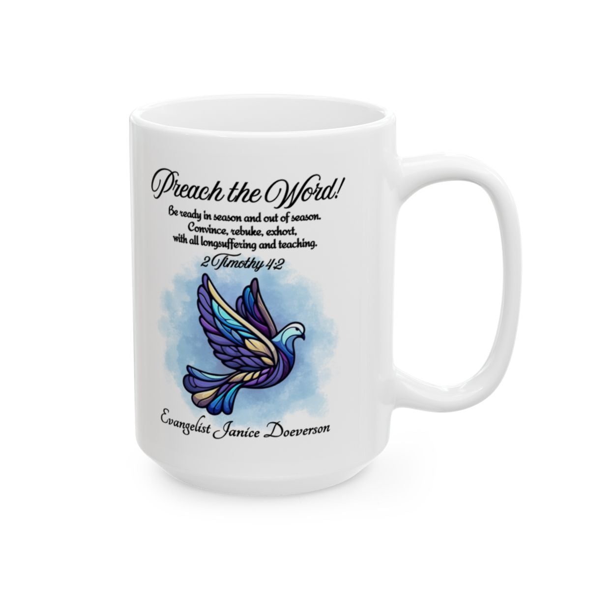 Clergy and Ministry Preach The Word Coffee Mug
