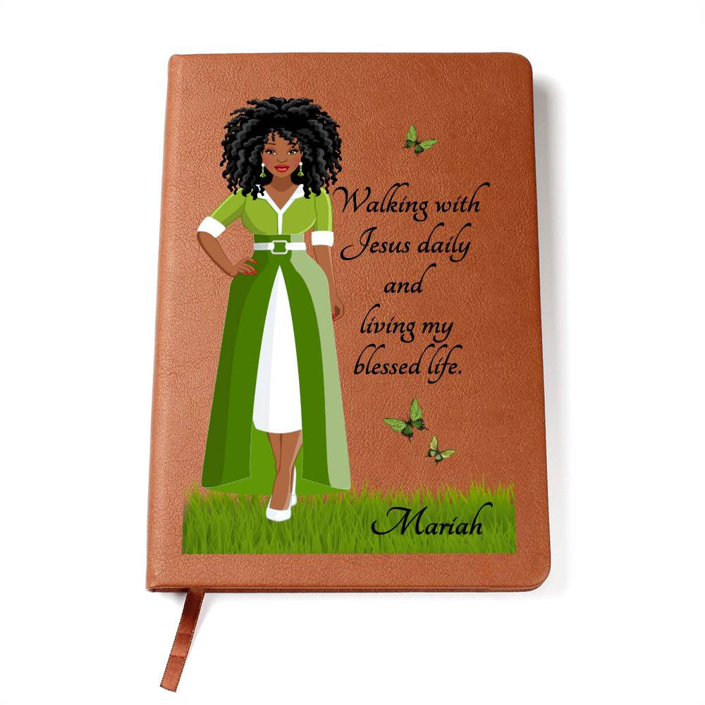 Personalized African American Bible Study Journal