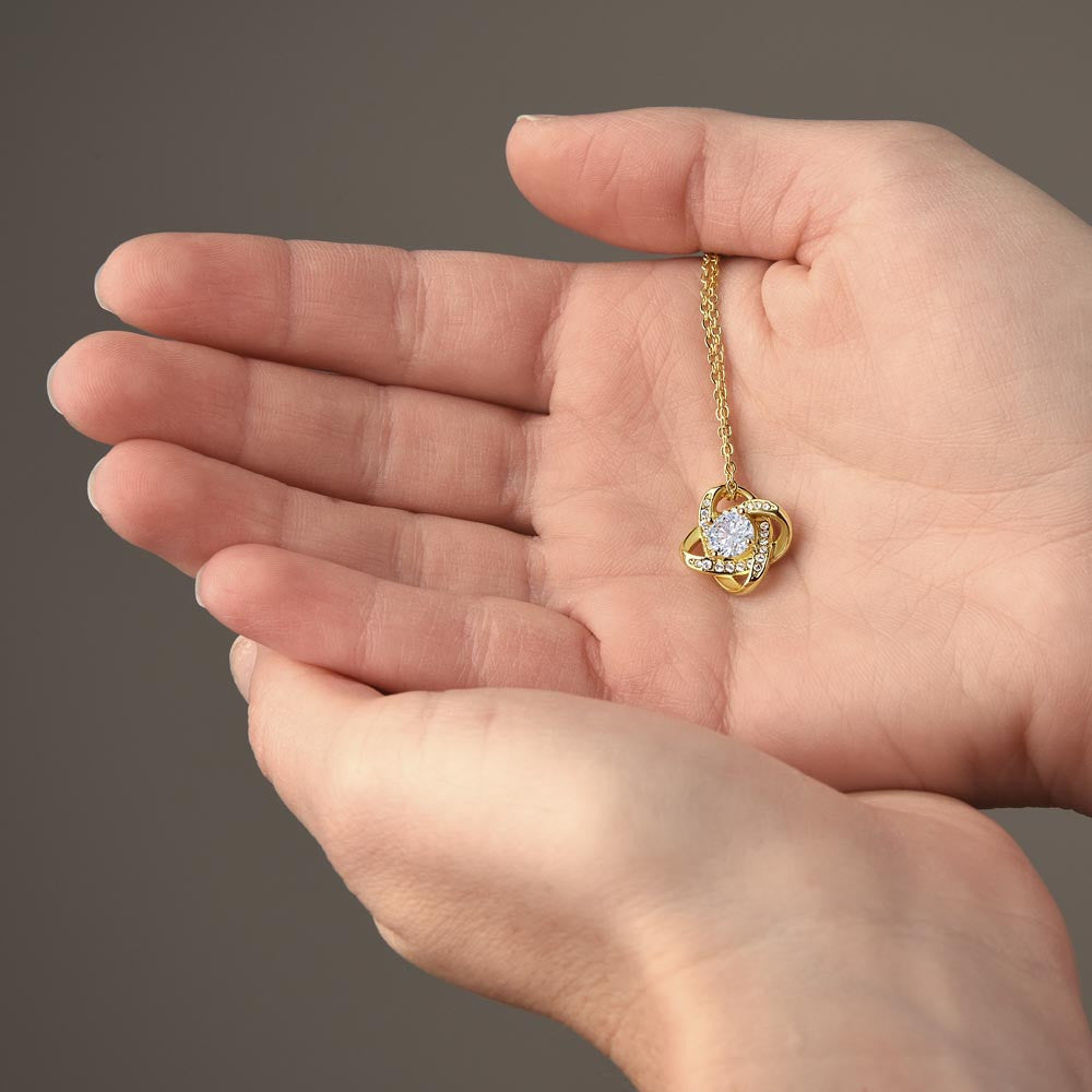 Pastor's Wife Appreciation Card - Love Knot Necklace