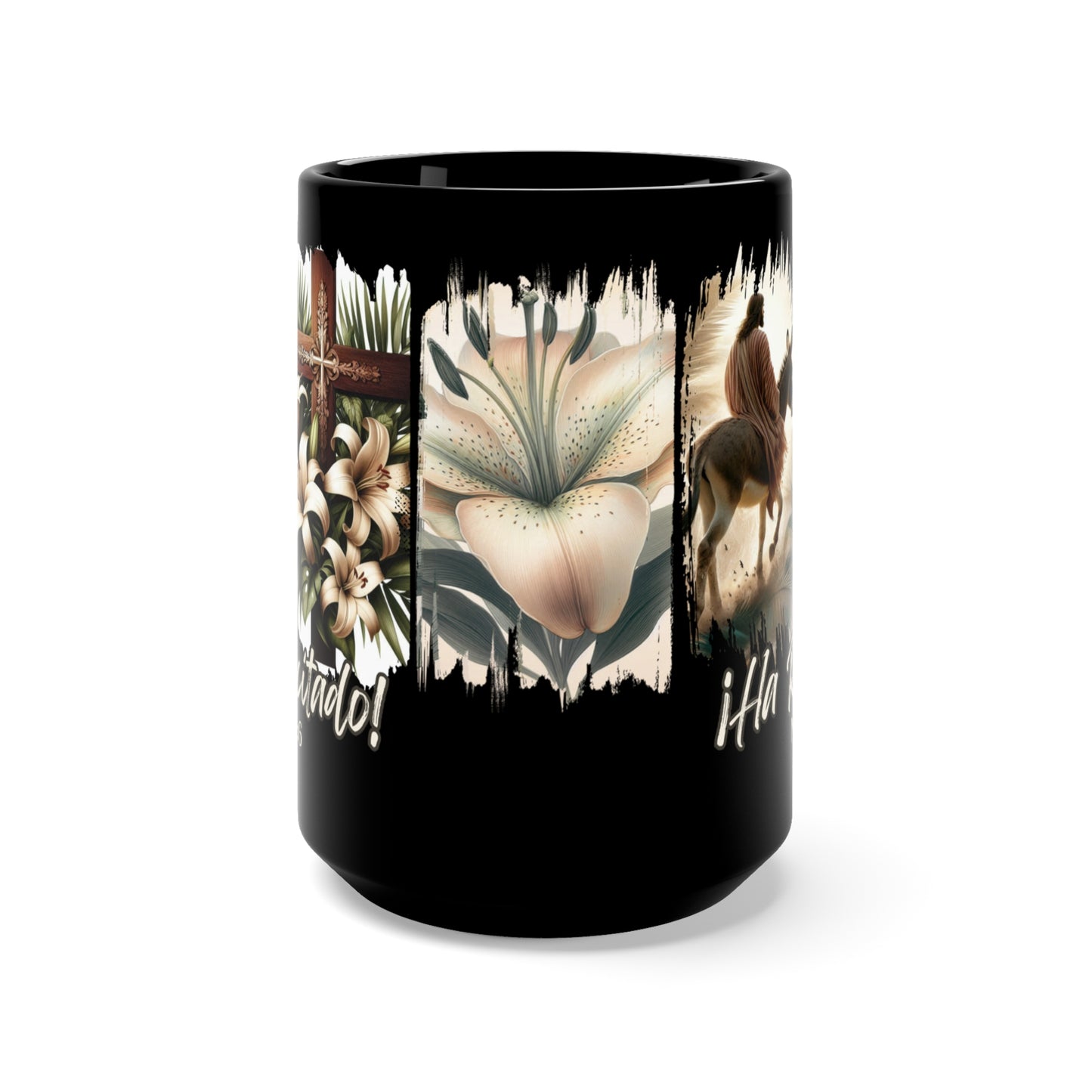 Pascua de Resurrección ¡Él ha resucitado! Taza de café Easter Mug in Spanish