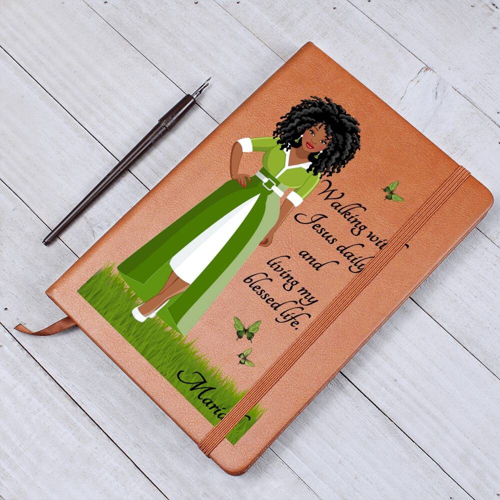 Personalized African American Bible Study Journal