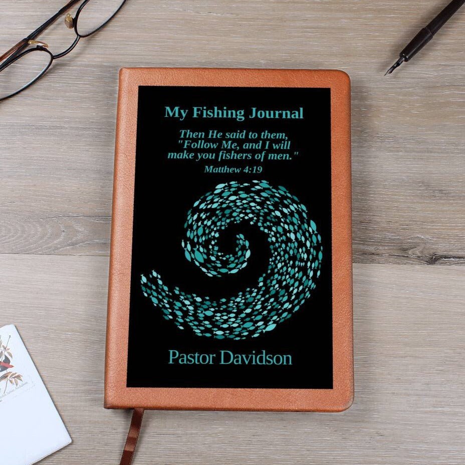 Fisher of Men Personalized Pastor Appreciation Gift Journal