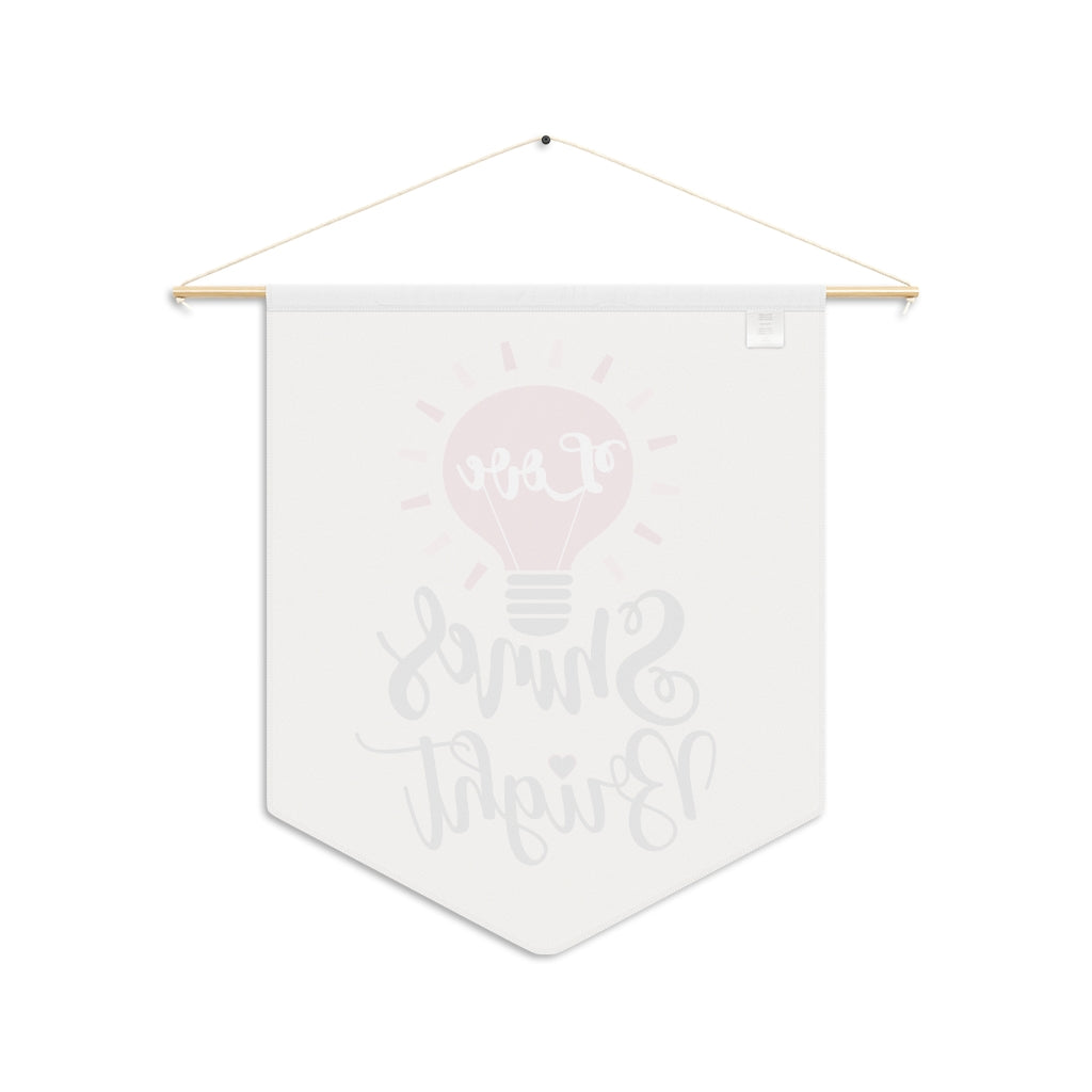 Love Shines Bright Christian Inspired Pennant Wall Decorative