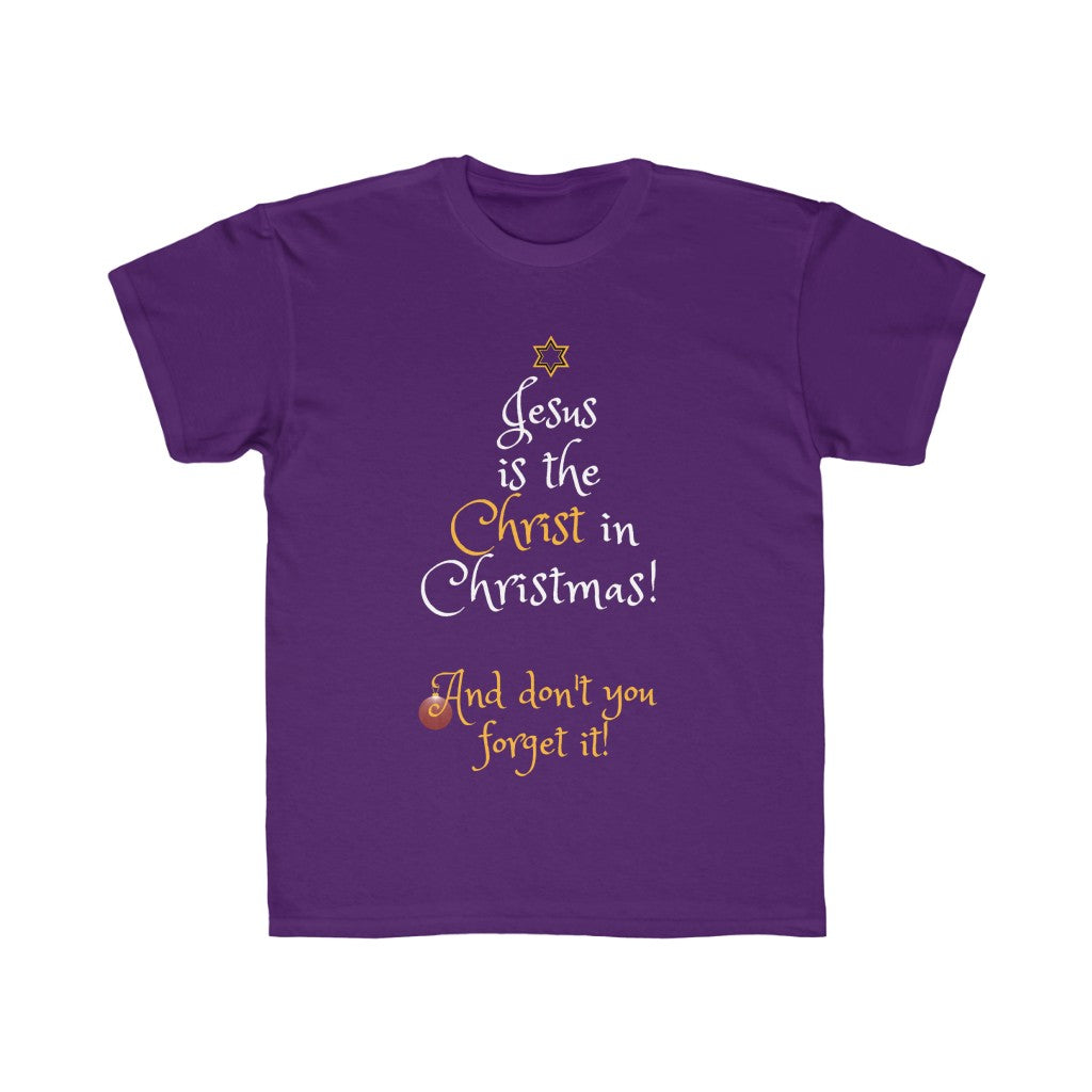 Christ in Christmas Kids Tee