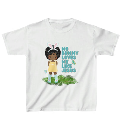 Easter Resurrection Kids T-Shirt - No Bunny Loves Me Like Jesus