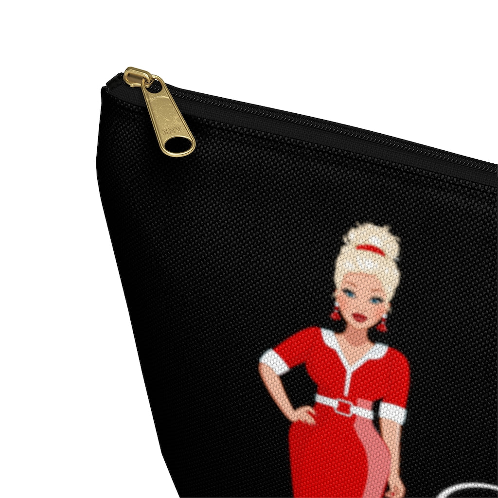 Steppin' With Purpose, Stride And Jesus Cosmetic Pouch or Accessory Bag