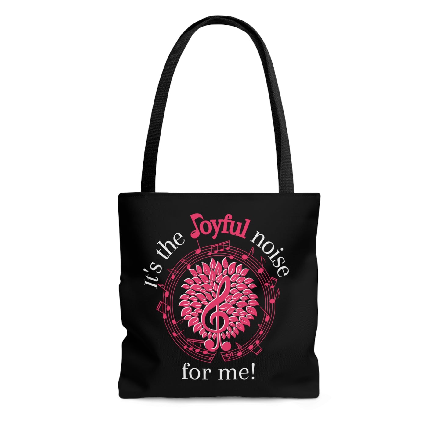 Choir Member Director Christian Faith Bible Book Tote Bag - Joyful Noise