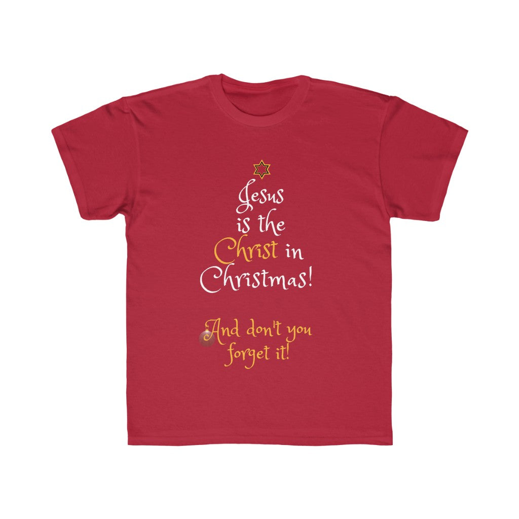 Christ in Christmas Kids Tee