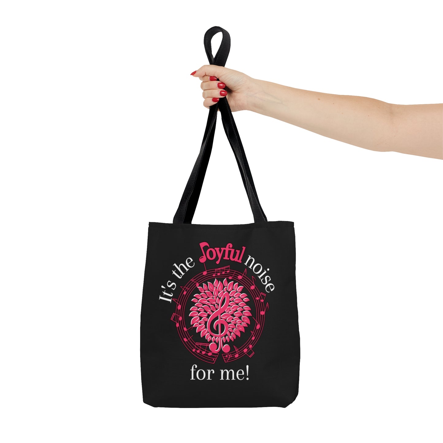 Choir Member Director Christian Faith Bible Book Tote Bag - Joyful Noise