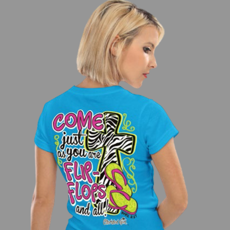Kerusso Cherished Girl Come As You Are Women's Christian T-Shirt