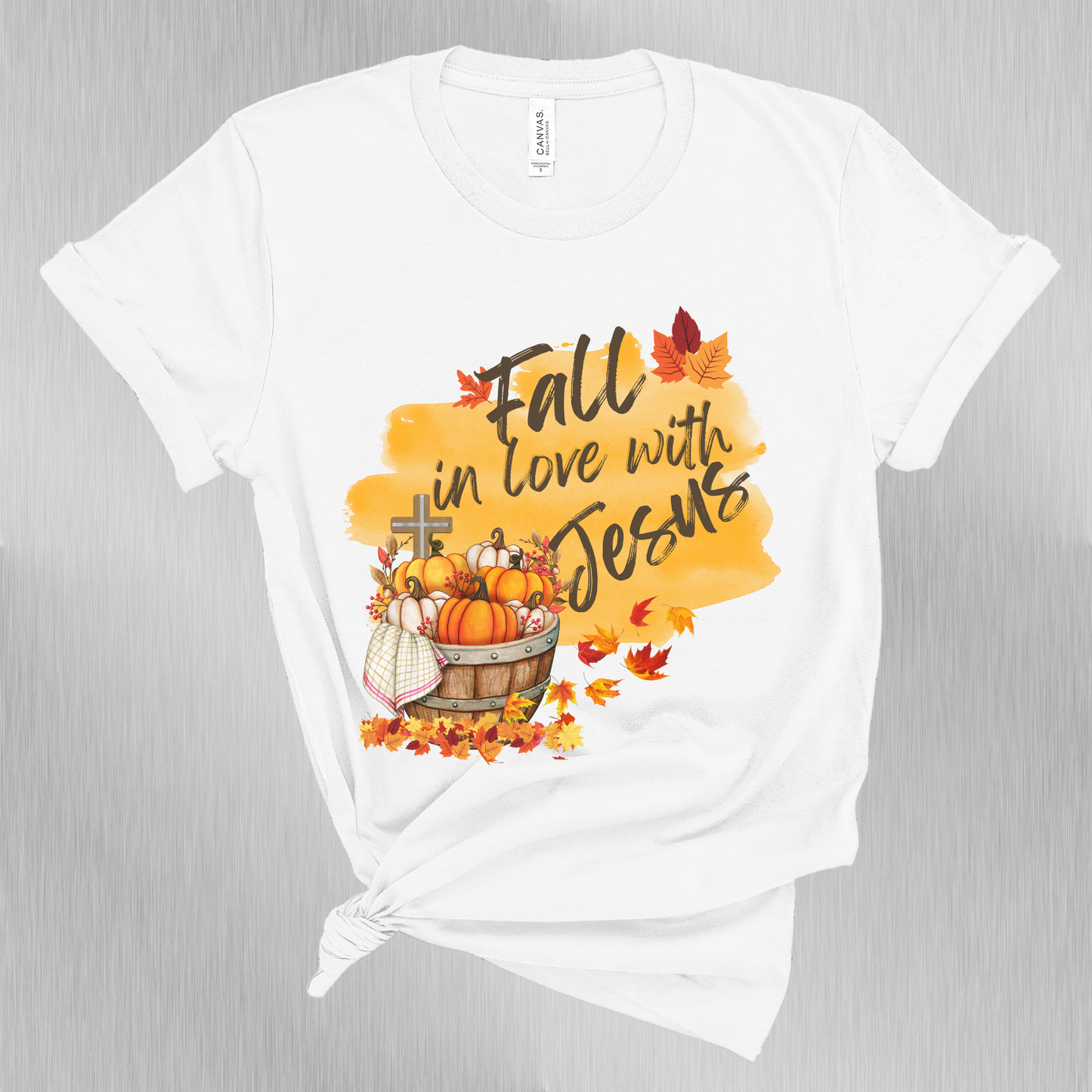 Fall In Love With Jesus Christian Faith T-Shirt