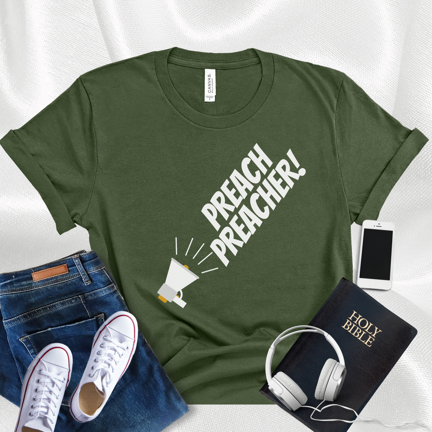 Preach Preacher T-shirt | Christian Tee