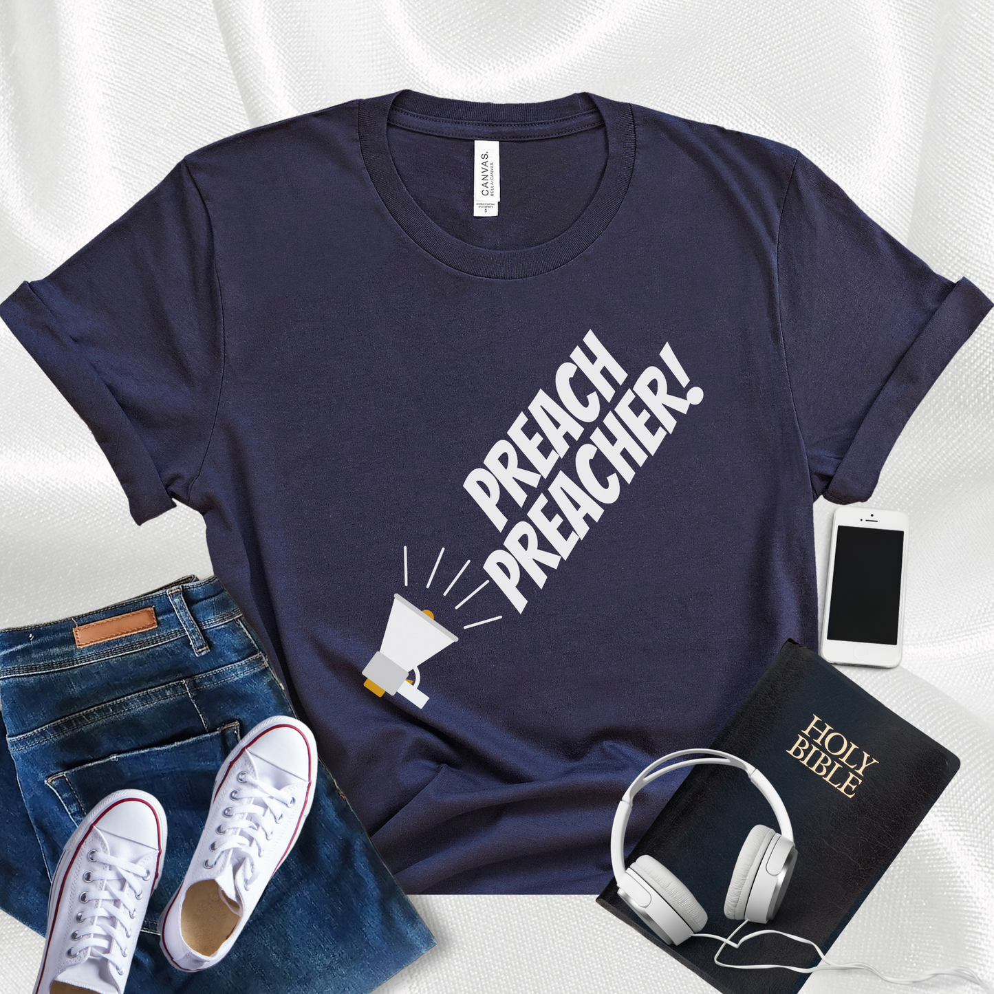 Preach Preacher T-shirt | Christian Tee