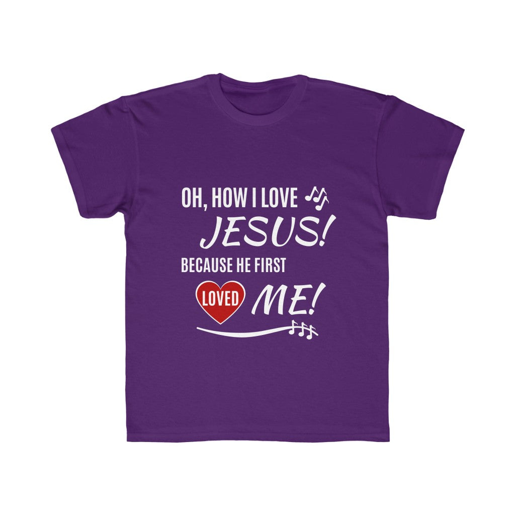How I Love Jesus Kids Tee