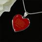 Bible Verse Necklace | Love Your God With All Your Heart