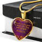 Bible Verse Necklace | Blessed Are The Pure In Heart