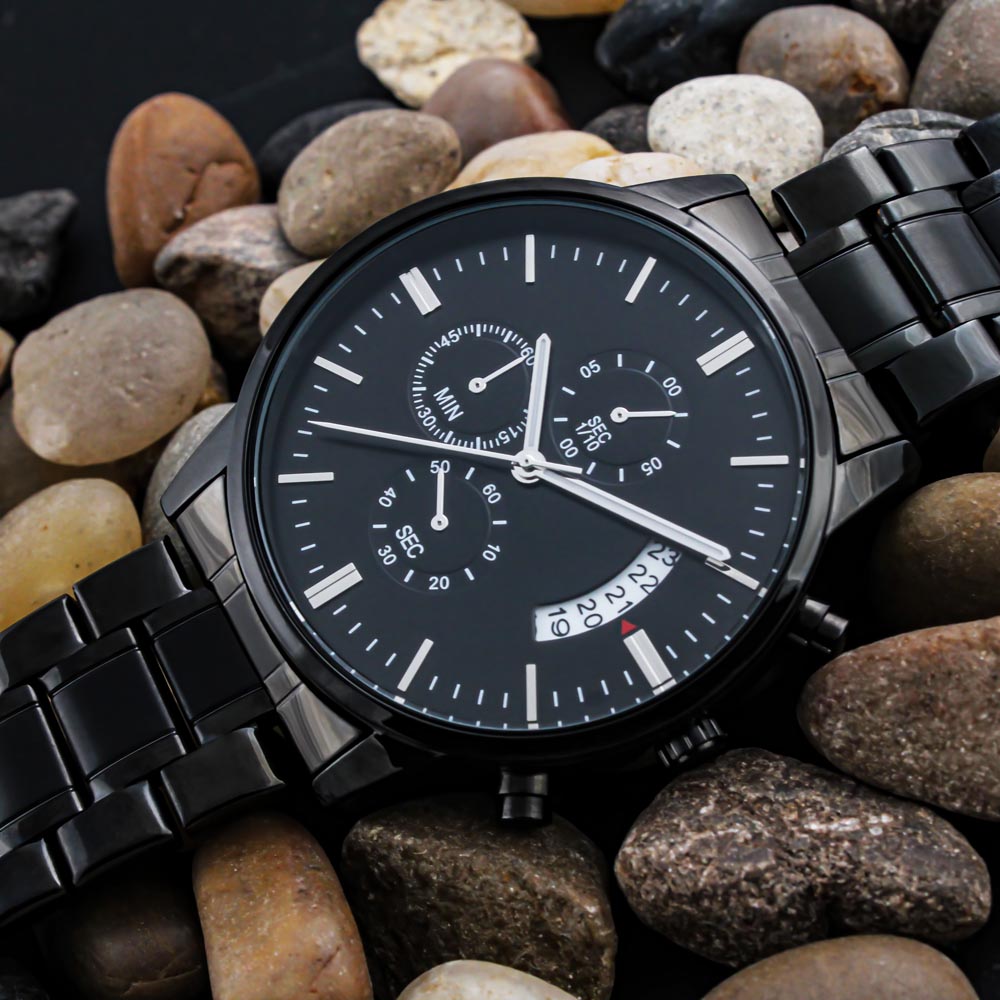 Pastor Life Dedication Appreciation Chronograph Watch