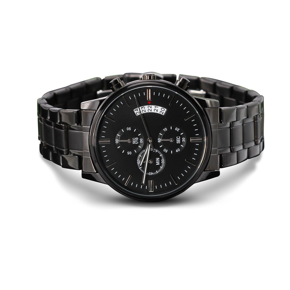 Pastor Life Dedication Appreciation Chronograph Watch