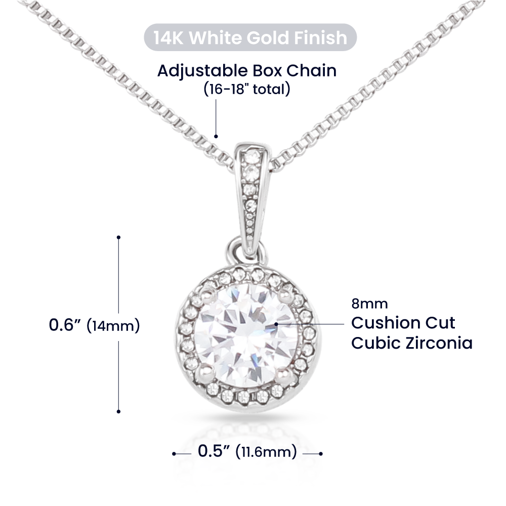 Eternal Hope Necklace With I Love You Jewelry Message Card
