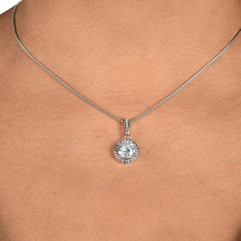 Eternal Hope Necklace With I Love You Jewelry Message Card