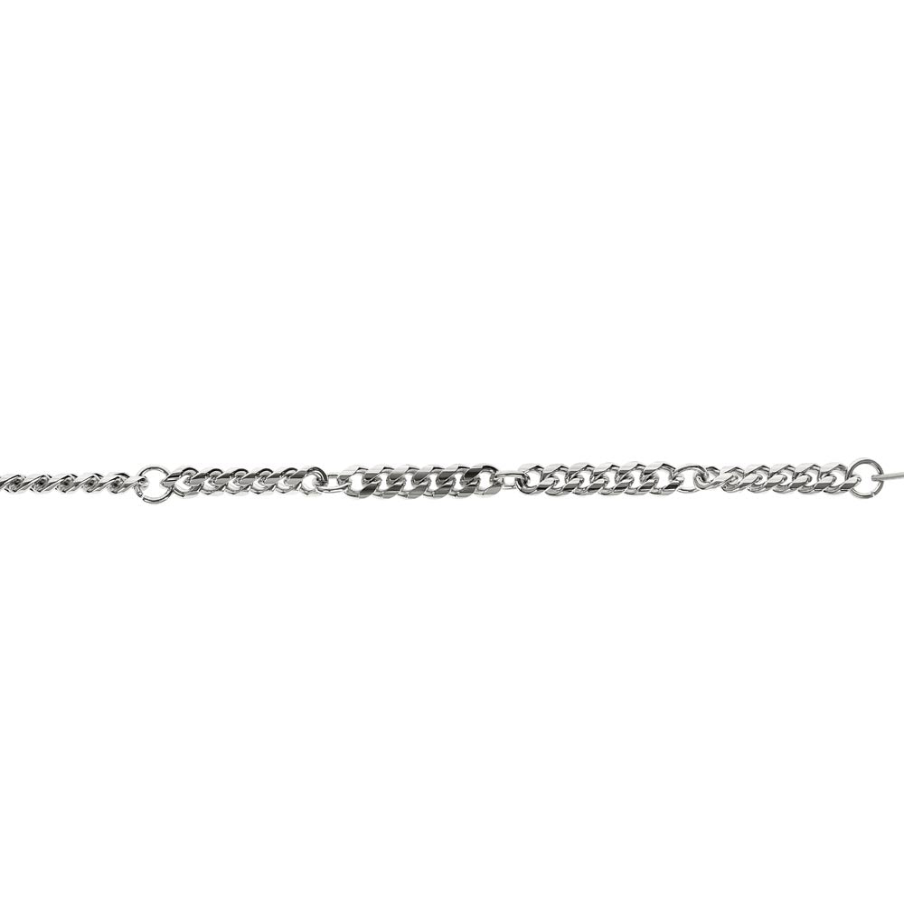 To Husband Cuban Link Chain With "I Do" Message Card