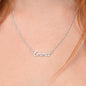Custom Name Necklace To Wife Bible Verse Butterfly Card - Proverbs 18:22